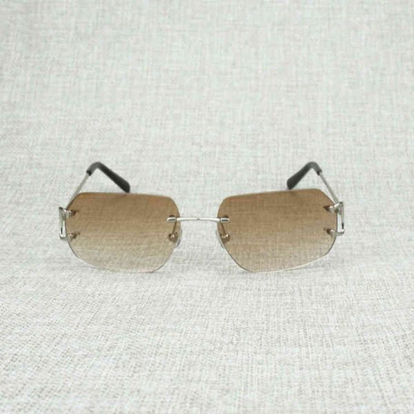 

2022 factory wholesale model vintage wire eyewear lens shape metal farme men rimless square gafas women for club accessories oculos shades s, White;black