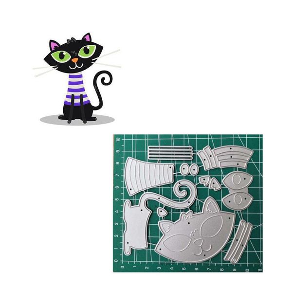 

2020 christmas cat coffee plus size stencil cutting dies for dies scrapbooking craft supplies crafts scrapbooking paper crafts f wmtvqr