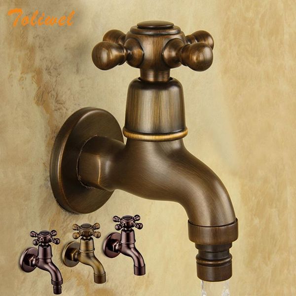 

bathroom sink faucets antique brass faucet kitchen wall mount basin cold water tap spigot bibcock outdoor garden hose