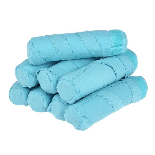 

8pcs hair curler memory foam roller stick soft curler for long thick curly hair flexible hair styling tool w5625