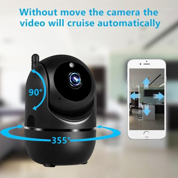 

mini cameras black smart home security surveillance 1080p cloud ip camera auto tracking network wifi wireless cctv ycc365 plus1