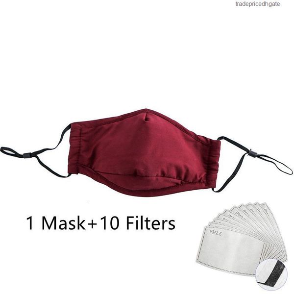 

pollution anti cotton mask pm2.5 filter paper with dust washable reusable masks mouth muffle 4o5xj