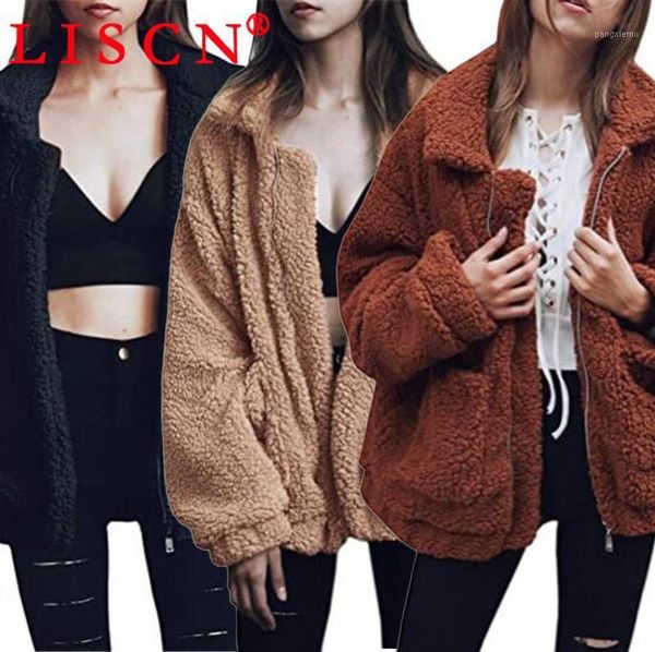 

khaki woman jacket winter 2020 korean coats women retro clothes plus size s-5xl k57541, Black;brown