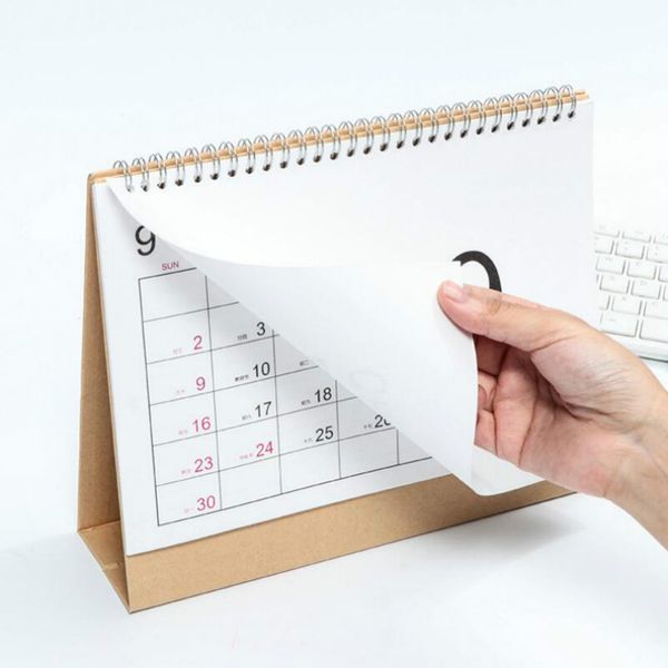 

clearance mini desk calendar 2021 deskornaments portable work note calendar new year plan schedule back to school