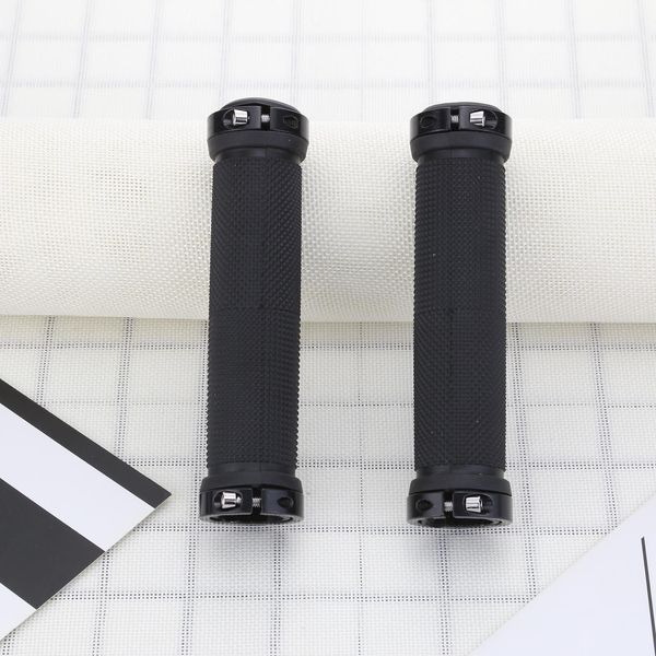 

2pcs/1 pair mountain road cycling bike bicycle mtb handlebar cover grips smooth soft rubber handle grip lock bar end q wmtmks
