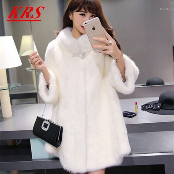 

2017 women winter faux fur coats vintage artificial white faux fur coat femme jackets with hood big size women's k51, Black