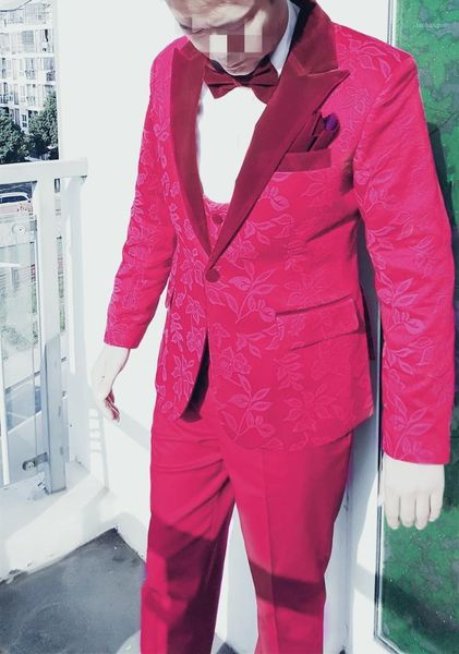 

handsome groomsmen wool blend groom tuxedos mens wedding dress man jacket blazer prom dinner (jacket+pants+tie+vest) a1141, White;black