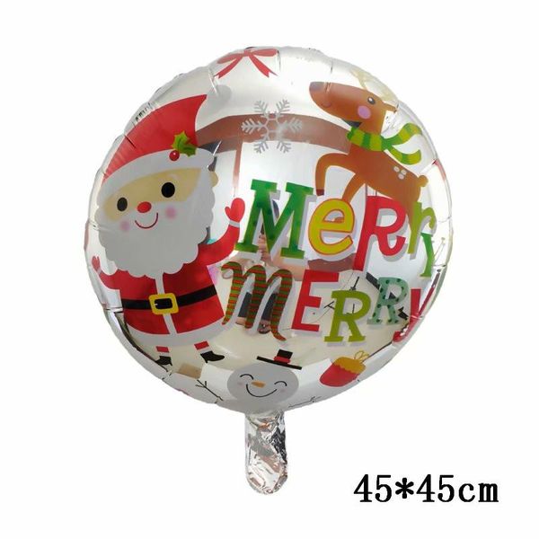 

2pcs merry christmas balloons santa clause snowman tree new year 2021 christmas balloons party decoration home xmas party decor wmtuep