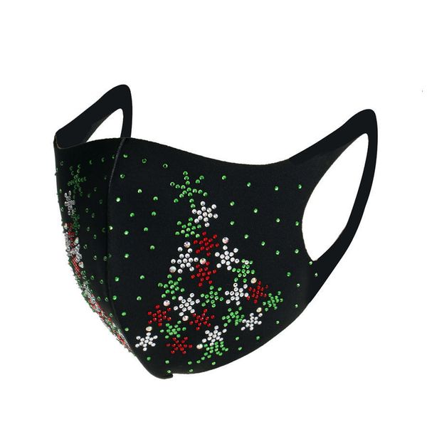

designer mask dust-proof men's women's bling face masks ear-mounted spring and summer diamond flashing luminous facemask 4 nhcip