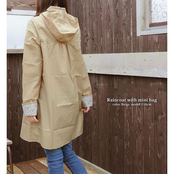 

freesmily новая мода цветочные взрослые взрослые на открытом воздухе капюшона длинные дождевики дождевики дождевины женщины дышащие портатив