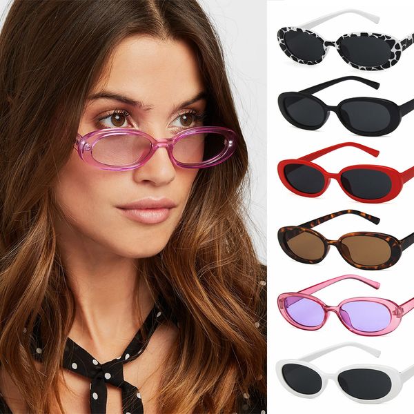 

fashion retro for women small oval frame sun glasses shades polarized eyewear uv400 sunglasses