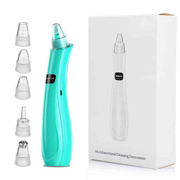 

face care devices blackhead remover pore vacuum cleaner pimple whitehead acne removal extractor suction power and beauty skin device 220211