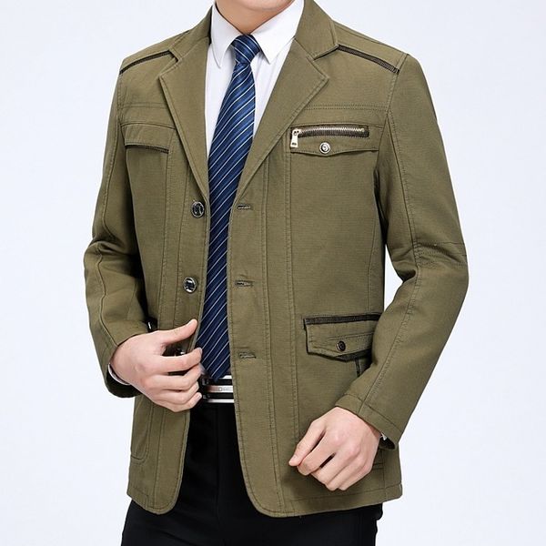 

2021 luxury fall men cargo new blazers fashion thin suit chinese rdxd, White;black