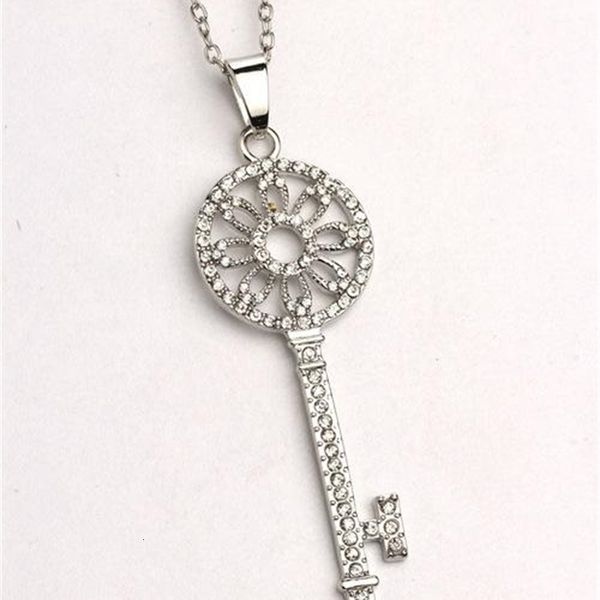 

key chain necklace statement rhinestone charms pendants necklaces