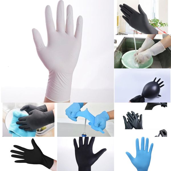 

gloves for pack nitrile 100pcs disposable 20pcs ren multipurpose work glove protective non-slip g5db
