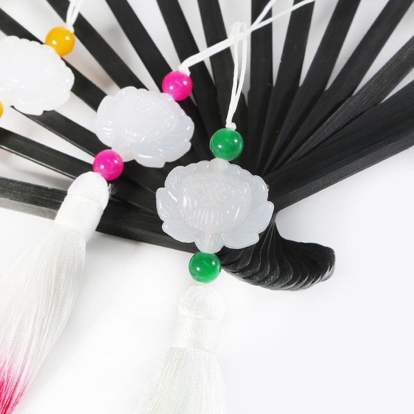 

1pc polyester silk tassel jewelry curtain garment accessories diy key cell phone bag decoration tassels fringe trim h qylbrw