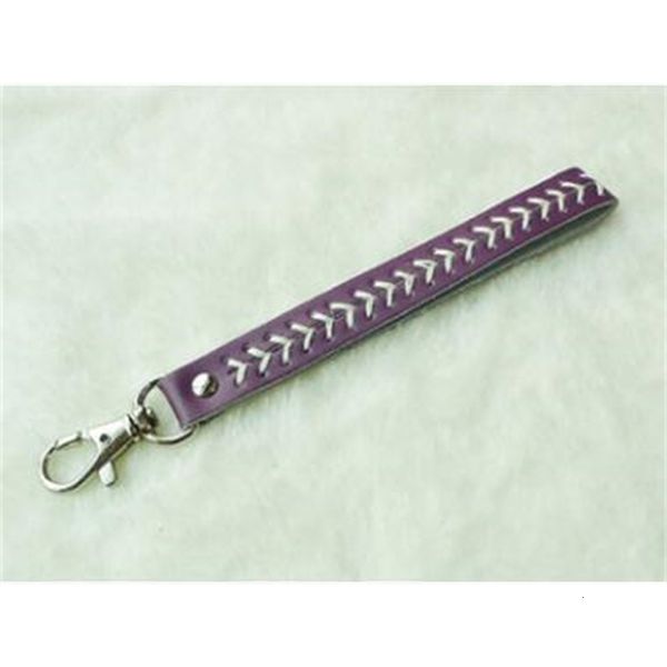 

factorycr43seam keychain fastpitch softball accessories baseball leather key ring creative fashion christmas party gift, Silver