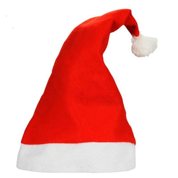 

factoryhat red plush soft ultra santa claus cosplay decoration adults christmas party hats lx3531