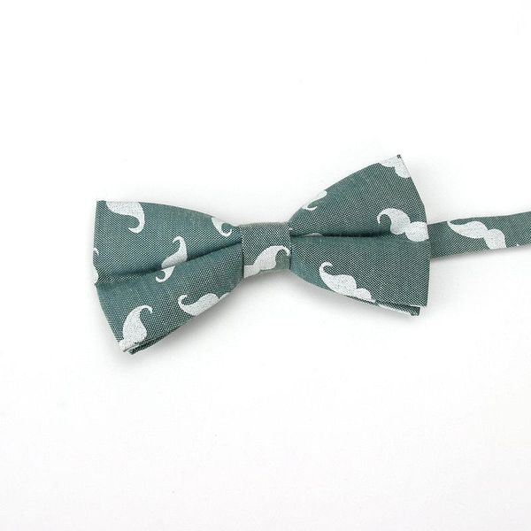 

new style men's mustache print vintage fashion bowtie for man casual flower neck bow ties wedding accessories gravatas butterfly q wmtz, Black;gray