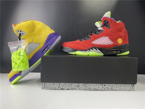 

new men 5s basketball shoes 5 what the 30th designer luxury trainers shoes sports sneakers with boxfast ship