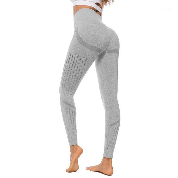

yoga outfits seamless women legging high waist tummy control pants fitness sports leggings pantalones mujer cintura alta1, White;red