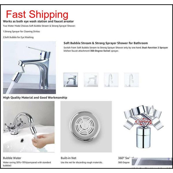 

universal splash filter faucet-720 rotate water outlet jllpbf insyard