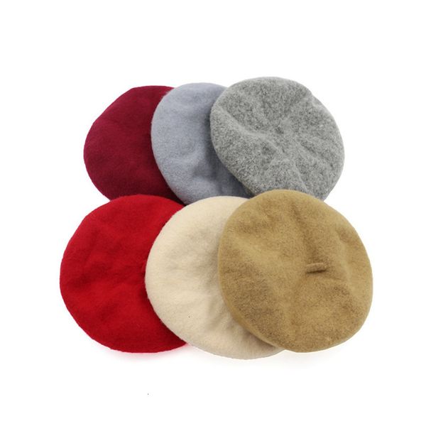 

women's and winter beret wool line stage autumn knitted korean fashion hat ik20ubvc