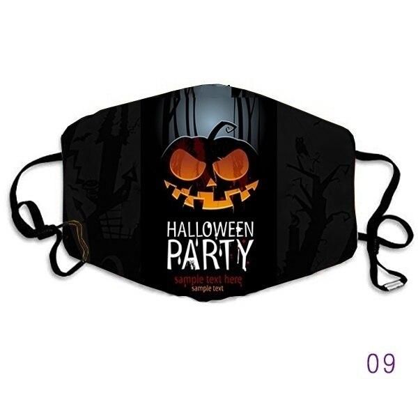

mask cosplay fashion face print masks halloween party funny skeleton face cover mexican festival mask cosplay wmtmup