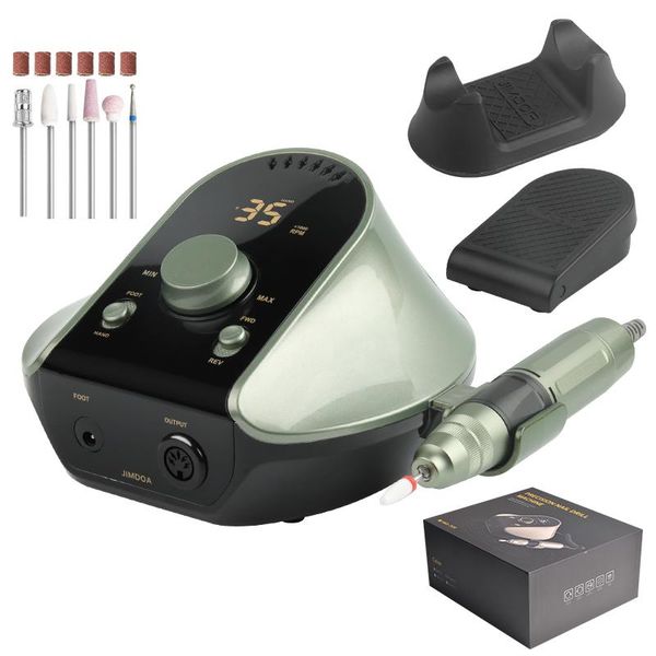 

nail drill & accessories 45w 35000rpm bit machine electric art equipment manicure pedicure cutter file