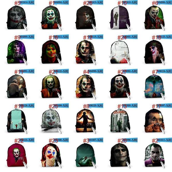 

joker рюкзак s design рюкзак клоун джокер 3d печать дети путешествие школа рюкзаки мальчик девочка сумки sqcmtx pp2006