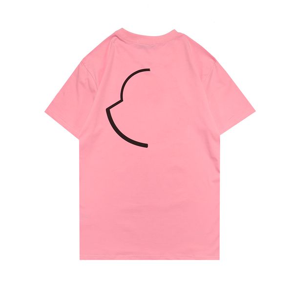 

21ss designer tide t shirts chest letter laminated print short sleeve high street loose oversize casual t-shirt 100% pure cotton for men an, White;black