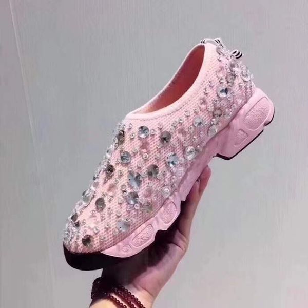 

2022 designer shoes casual womens sneakers white black glitter fashion loafers breathable outdoor platform outdoors flat casuals foam runner