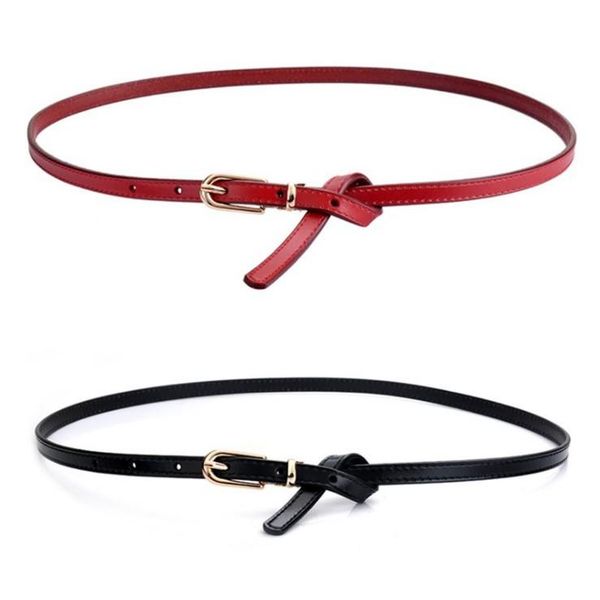 

women's belts genuine leather straps female waistband simple thin strap belt jeans student cowhide belts gold pin buckle design wmthvn, Black;brown
