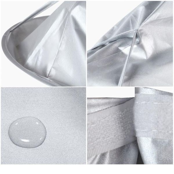 

professional hair cutting cape umbrella cloak hair catcher for barber hairdressing kit accessories beau jlldxp, Silver