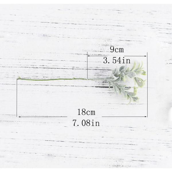 

6 pcs plastic artificial flowers fake eucalyptus leaves white small bouquet diy accessories faux plants wedding home decoration f wmtclv