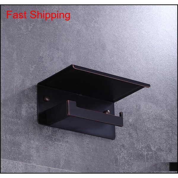 

oil rubbed bronze toilet paper holder waterproof cover wall mount tissue bar shelf storage holde qylohl bdenet