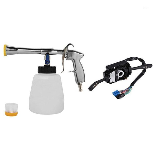 

car washer 1 pcs high pressure wash water-gun (eu connector) & turn signal light control lights switch1