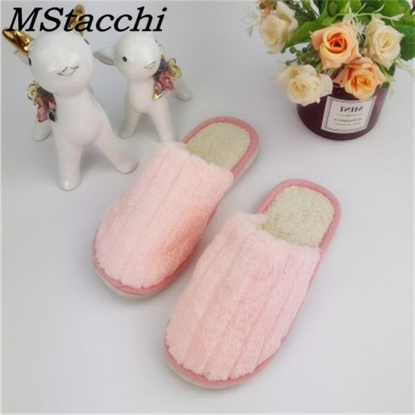 

mstacchi new style cotton slippers for fall/winter non-slip women warm home cute cartoon casual madam shoes zapatos mujer y201026, Black