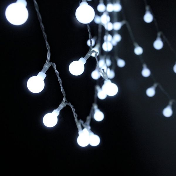 

10m 20m 30m 50m 220v fairy garland led ball string lights waterproof decorative lamp for christmas tree wedding home decoration