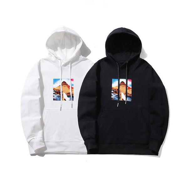 

men pullover sweatshirt new ladies round neck sweatshirt for men women fashion long sleeve loose hoodie size m-xxl, Black