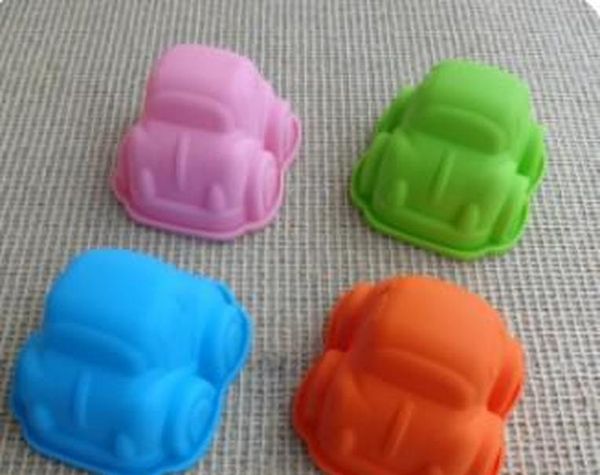 

small car shape sile cake mold mould muffin cas bbyuep ladyshome