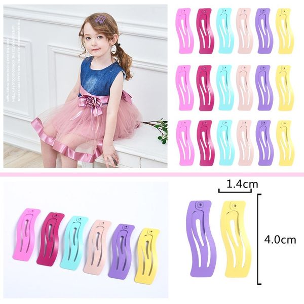 

12 шт. headwear аксессуары для волос для девочек bb зажимы для волос детская детская снарядная художник креативный супер милая волнистая кра, Black;brown