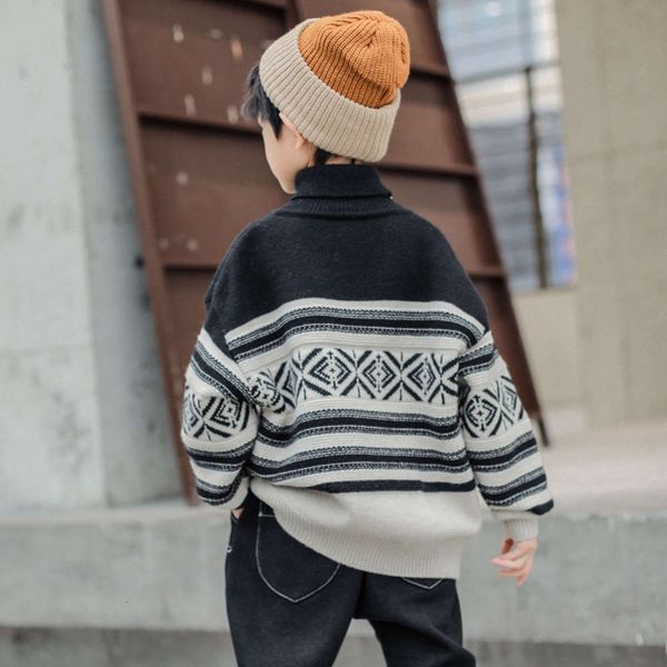 

zhongda winter wear, new boys' turtleneck, children's fashion buo3udqk, Blue