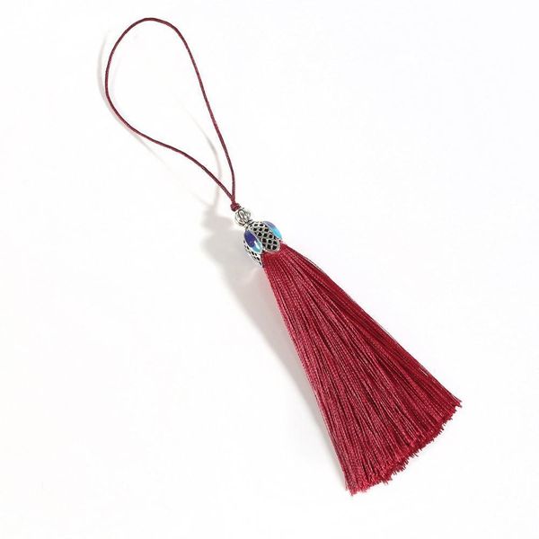 

2pcs 16cm alloy cap silk tassel fringe bang tassel trim for wedding home decoration sewing curtain accessories h wmtxoa