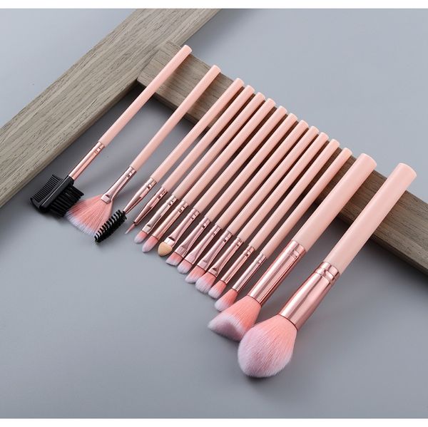 

fld kabuki makeup brushes set professional foundation blending blush concealer eye shadow eyelash cosmetics brush tool 5 15pcs f wmtdmx