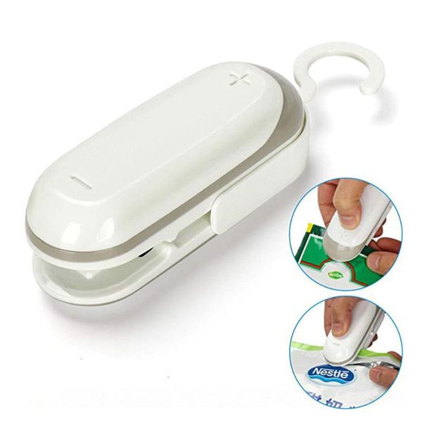 

mini bag portable heat plastic package storage bag mini sealing machine handy sticker and seals for snack