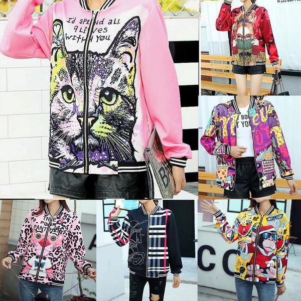 

новые женские зимние мультфильм куртка женщины женская верхняя одежда женщины пальто утолщения хлопчатобумажные зимние parkas grils, Black;brown