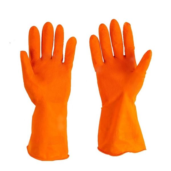 

pink household cleaning gloves car washing latex