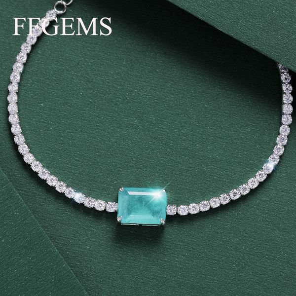

ffgemms paraiba tourmaline emerald gemsty daments diamonds bangle charm tennis braclets серебряное золото цвет изделия ювелирные изделия опт, Black