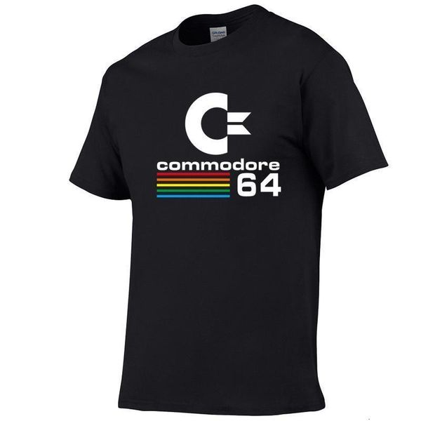 

2021 летний commodore 64 t рубашки c64 sid amiga 8-битный ультра прохладный дизайн винил футболка мужская одежда с коротким рукавом, White;black